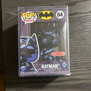 Pop Batman Art Series Figure - Blue and Black